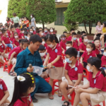 Đổi mới tiết sinh hoạt dưới cờ gắn với Chương trình giáo dục phổ thông 2018 tại Trường Tiểu học và Trung học cơ sở Lê Quý Đôn