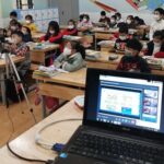 Trường TH&THCS Lê Quý Đôn tổ chức dạy học trực tiếp song song dạy học trực tuyến ứng phó với dịch bệnh Covid 19