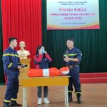 Tổ chức Ngoại khóa “Phòng chống tai nạn thương tích và đuối nước” cho học sinh Trường TH&THCS Lê Quý Đôn