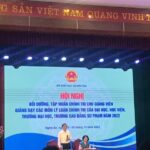 Tham dự Hội nghị Bồi dưỡng cho giảng viên giảng dạy các môn lý luận chính trị của đại học, học viện, trường đại học, trường cao đẳng sư phạm năm 2022