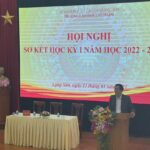 Hội nghị Sơ kết học kì I, năm học 2022-2023 của Trường Cao đẳng Sư phạm Lạng Sơn