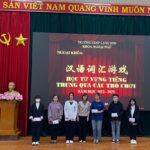 Khoa Ngoại ngữ tổ chức Ngoại khóa “Học từ vựng tiếng Trung qua các trò chơi”