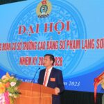 Đại hội Công đoàn cơ sở Trường Cao đẳng Sư phạm Lạng Sơn nhiệm kỳ 2023-2028