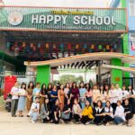 Sinh viên K17MN, K19MN tham gia thực tế tại Trường Mầm non Happy School