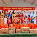 Chương trình “Hành trình cùng học sinh sinh viên vượt khó” tại Trường mầm non Đào Viên, huyện Tràng Định