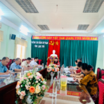 Ban chấp hành chi hội Cựu giáo chức Trường CĐSP Lạng Sơn họp bàn tổ chức các hoạt động 6 tháng cuối năm 2023