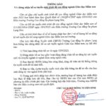 TB 495 – V/v dừng nhận hồ sơ tuyển sinh trình độ cao đẳng ngành Giáo dục Mầm non