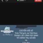 Tham gia Chương trình đào tạo chuyển đổi số và xây dựng bài giảng điện tử theo phương thức trực tuyến từ xa