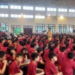 Trường TH&THCS Lê Quý Đôn tổ chức tuyên truyền An toàn giao thông