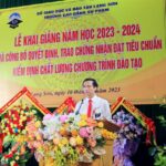 Lễ Khai giảng năm học 2023-2024 và Công bố quyết định, trao chứng nhận đạt tiêu chuẩn kiểm định chất lượng chương trình đào tạo