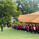 Trường Tiểu học và Trung học cơ sở Lê Quý Đôn tổ chức hoạt động trải nghiệm tại Khu căn cứ trải nghiệm quân sự Army Station cho học sinh khối tiểu học