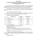 TB359 – Thông báo tiếp tục nhận hồ sơ tuyển sinh