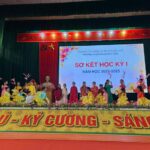 Trường TH&THCS Lê Quý Đôn tổ chức sơ kết học kì 1 năm học 2024-2025