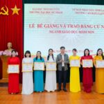 Trường Đại học Sư phạm – Đại học Thái Nguyên phối hợp với Trường Cao đẳng Lạng Sơn tổ chức Lễ Bế giảng và trao bằng cử nhân hệ vừa làm vừa học ngành Giáo dục Mầm non Khóa K23